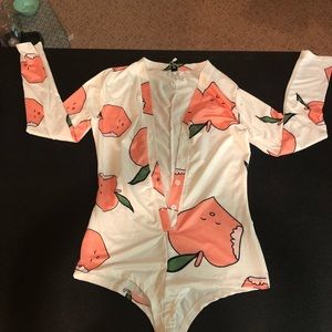 Peach Sleep Romper